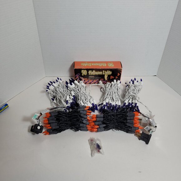 Halloween Icicle Lights Lot New See Description - Picture 2 of 9